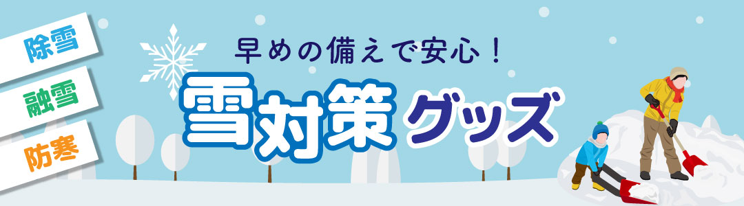 雪対策グッズ